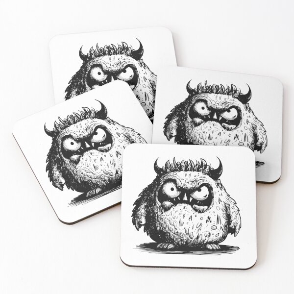 Item preview, Grumpy Monsters designed and sold by HINKYPUNK-UK.