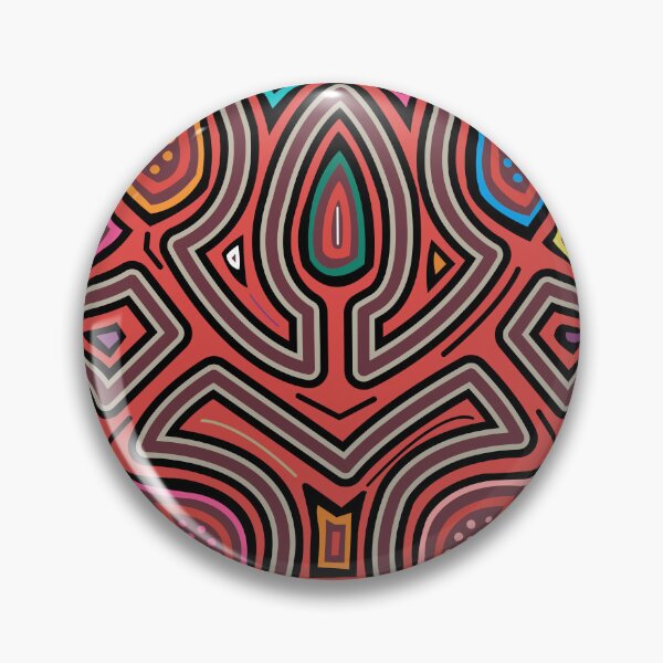 Item preview, floral mola with orange background designed and sold by Melquidedec.