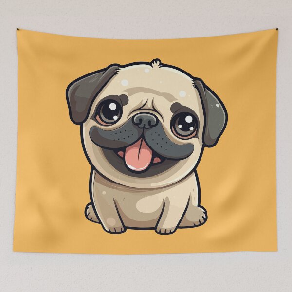 Item preview, Pug designed and sold by Gosetsu.