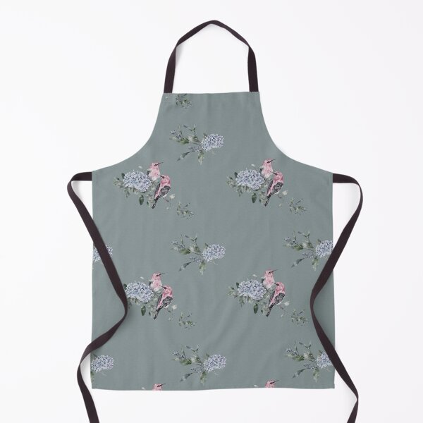 Item preview, Hydrangeas and love birds all over design designed and sold by Lolly's Lane Shoppe.