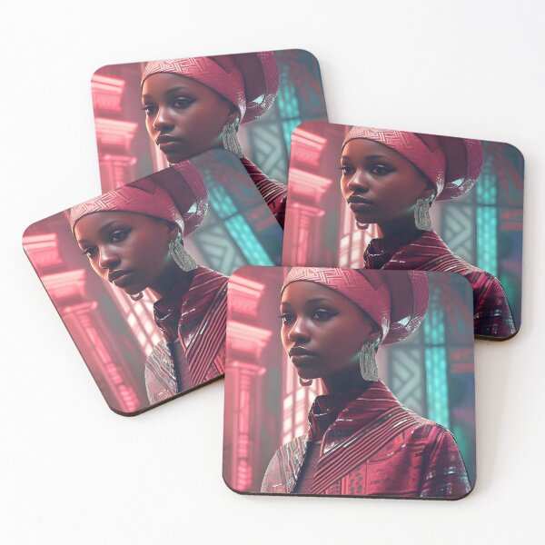 Item preview, Afrofuturism Character  designed and sold by RoseShop2093.
