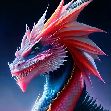 Artwork thumbnail, Crystal Dragons Series #05: Flair Savage by dragynrain