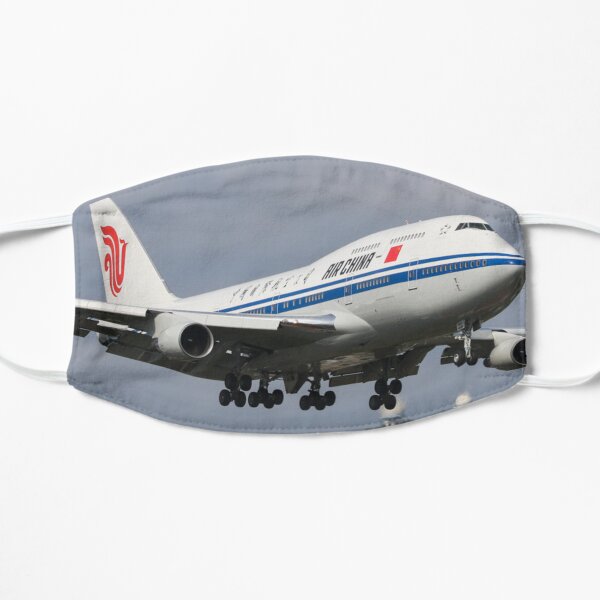 Air China B747-400 Flat Mask