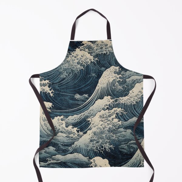 Item preview, Great Wave |  A Painting of a Retro Wave designed and sold by PlayfulPrint.