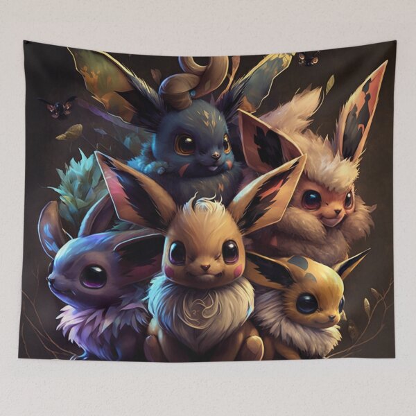 Item preview, Eeveelution Art: Capturing the Charm of the Beloved Anime designed and sold by VC-prints.