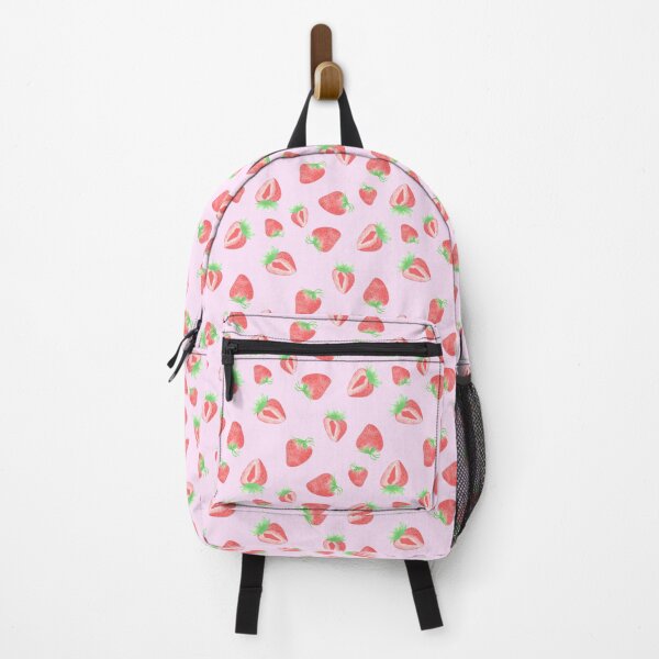 Item preview, Strawberries and Cream Watercolor Print designed and sold by Calista Media.