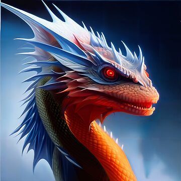 Artwork thumbnail, Crystal Dragons Series #06: Imperious Rex by dragynrain