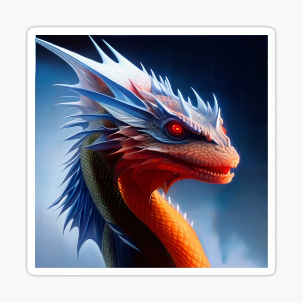 Crystal Dragons Series #06: Imperious Rex Sticker