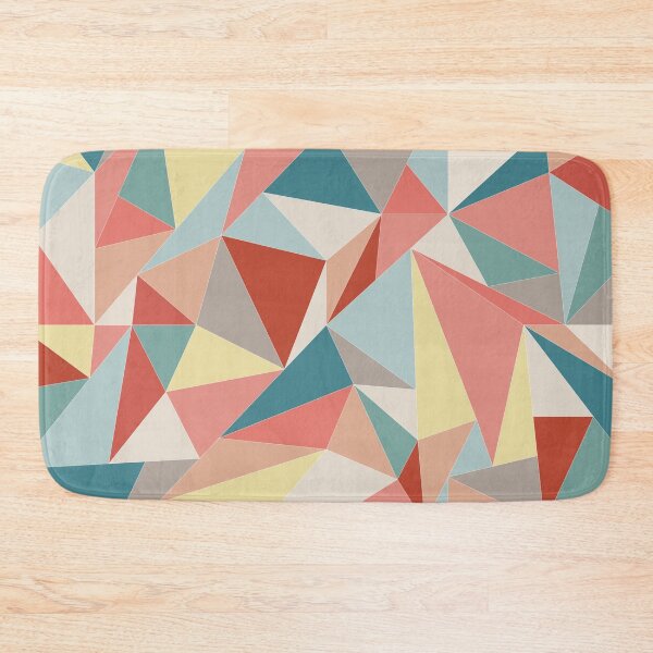 Item preview, Fractal Triangles in Vibrant Pastels designed and sold by aranmade.