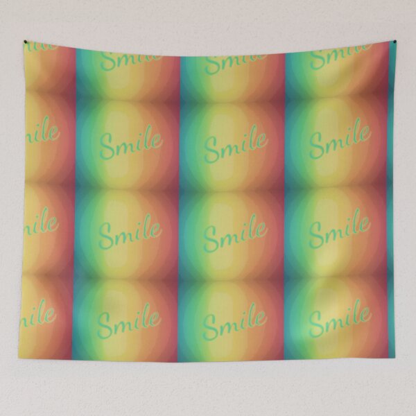 Item preview, Smile Poster Aesthetic Rainbow designed and sold by TheLegatoSTUDIO.