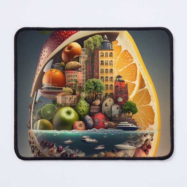 Item preview, Big City Bigger Fruits designed and sold by TooTinyTone.