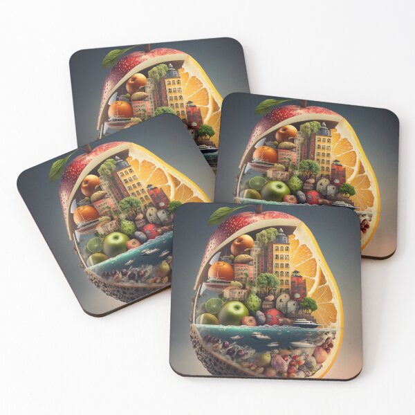 Item preview, Big City Bigger Fruits designed and sold by TooTinyTone.