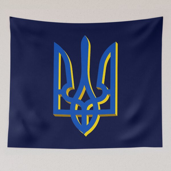 Item preview, Coat of arms of Ukraine, Ukrainian Flag  designed and sold by Tamarage.