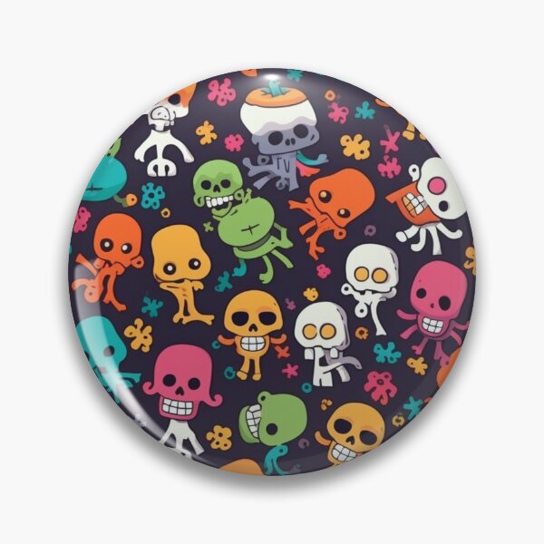 Item preview, #5 Funny and Quirky Cartoon Skeleton Pattern for Kids designed and sold by Pexelpanoramas.
