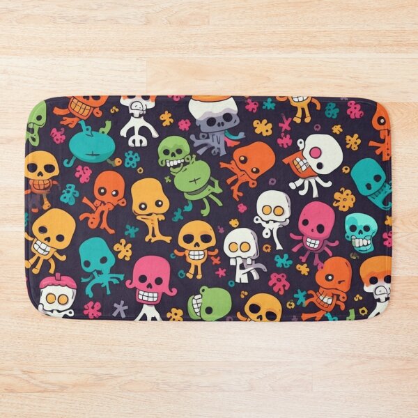 Item preview, #5 Funny and Quirky Cartoon Skeleton Pattern for Kids designed and sold by Pexelpanoramas.