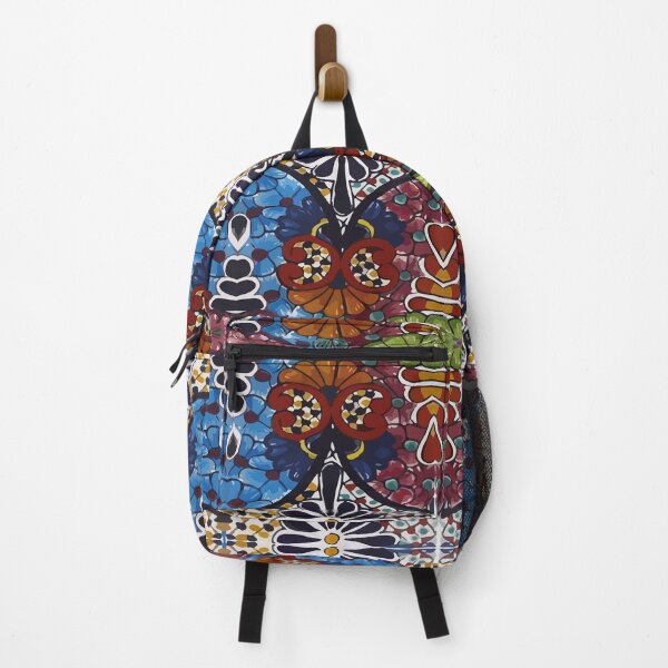 Item preview, Maximalist decoration mexican flowers talavera pottery vibrant interior design designed and sold by T-Mex.
