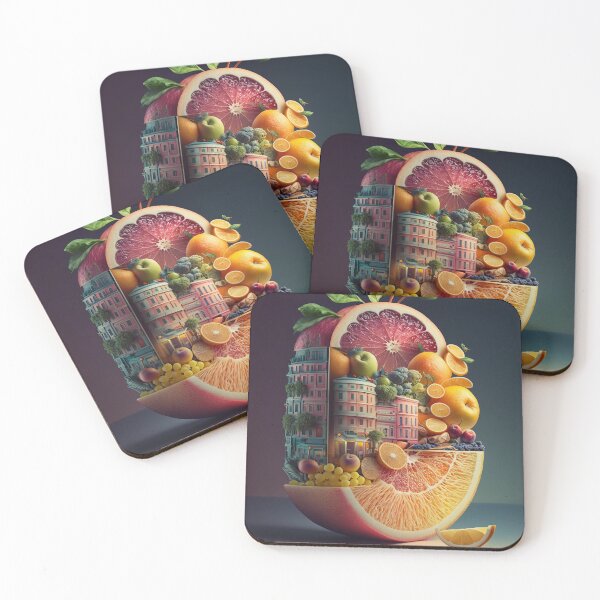 Item preview, Big City Bigger Fruits designed and sold by TooTinyTone.
