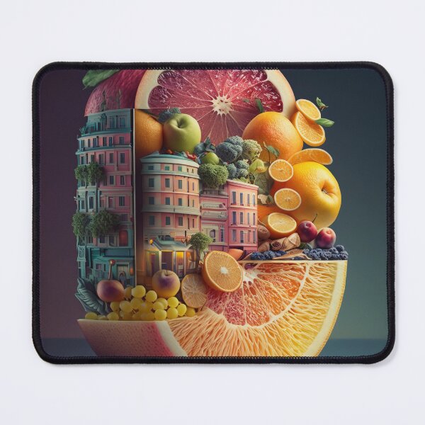 Item preview, Big City Bigger Fruits designed and sold by TooTinyTone.