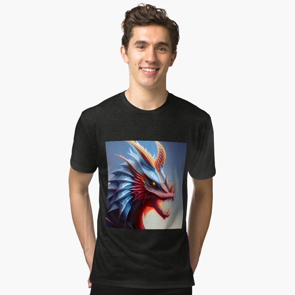 Item preview, Tri-blend T-Shirt designed and sold by dragynrain.