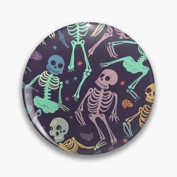 Item preview, #6 Funny and Quirky Cartoon Skeleton Pattern for Kids designed and sold by Pexelpanoramas.
