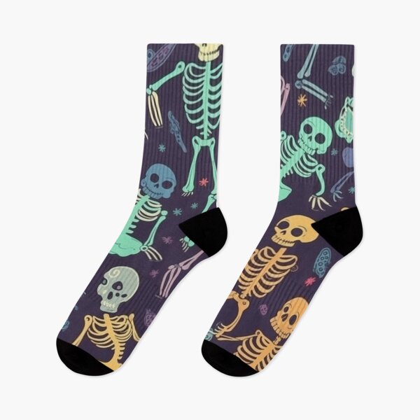Item preview, #6 Funny and Quirky Cartoon Skeleton Pattern for Kids designed and sold by Pexelpanoramas.