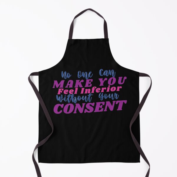 Item preview, No One Can Make You Feel Inferior Without Your Consent Eleanor Roosevelt Quote designed and sold by ImaginedCo.