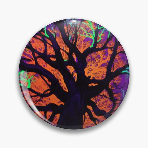 Item preview, spooky tree in halloween style designed and sold by BenjaminsPlace.