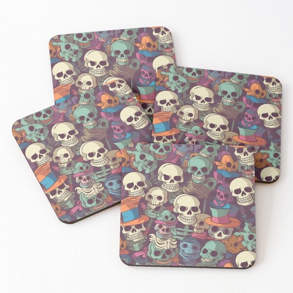 Item preview, #7 Funny and Quirky Cartoon Skeleton Pattern for Kids designed and sold by Pexelpanoramas.
