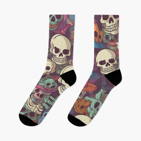 Item preview, #7 Funny and Quirky Cartoon Skeleton Pattern for Kids designed and sold by Pexelpanoramas.