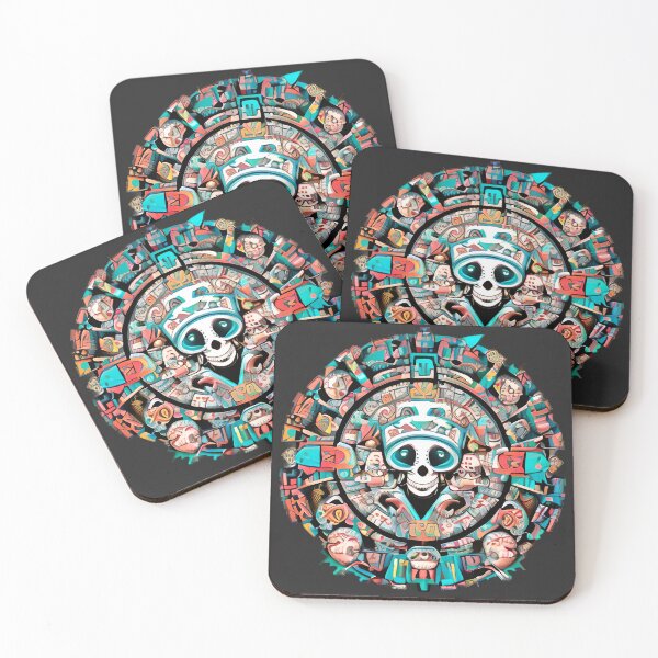 Item preview, And Another Halloween Skull In Tribal Circle designed and sold by Chubuter.