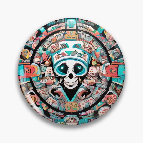 Item preview, And Another Halloween Skull In Tribal Circle designed and sold by Chubuter.