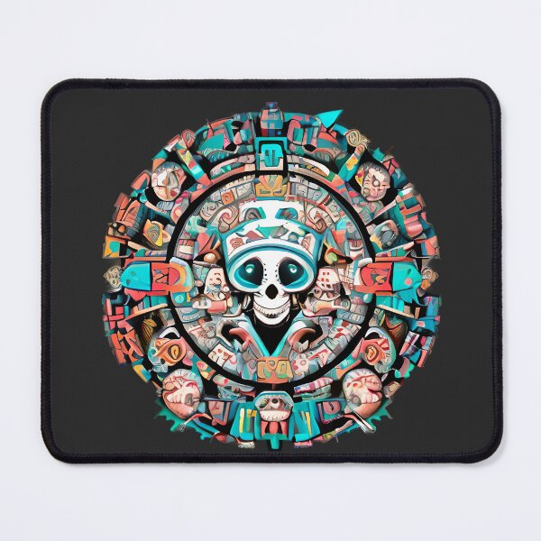 Item preview, And Another Halloween Skull In Tribal Circle designed and sold by Chubuter.