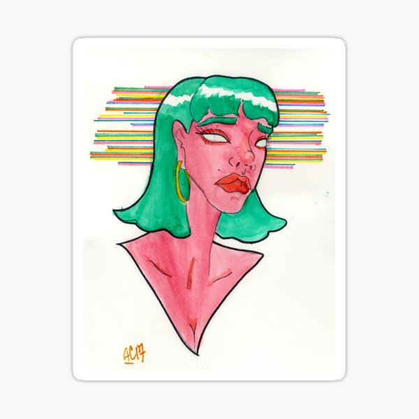 Green Days Sticker