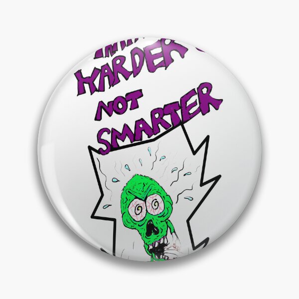 Item preview, Train harder not smarter 2.0 designed and sold by Jimpalimpa.