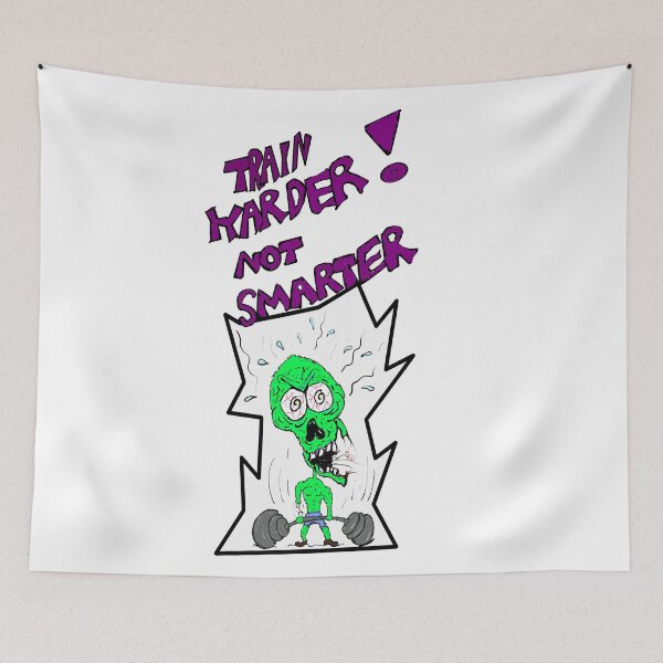 Item preview, Train harder not smarter 2.0 designed and sold by Jimpalimpa.