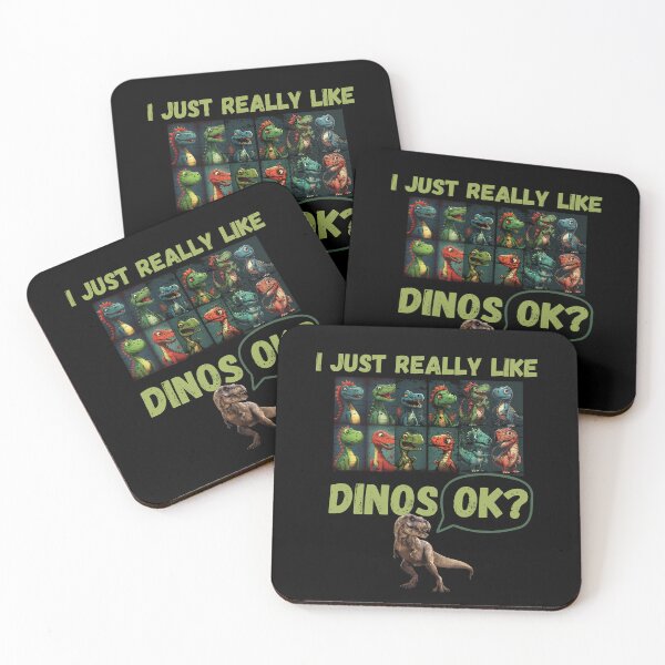 Item preview, I Just Really Like Dinos Ok? designed and sold by DiamondPixel.