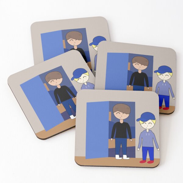 Item preview, Freddie and Ford talking in the upstairs hallway designed and sold by GooglyEyes-.