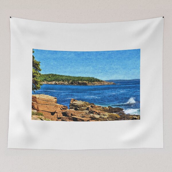Item preview, Rocky Maine Coastline 2 - Artística designed and sold by jtrommer.
