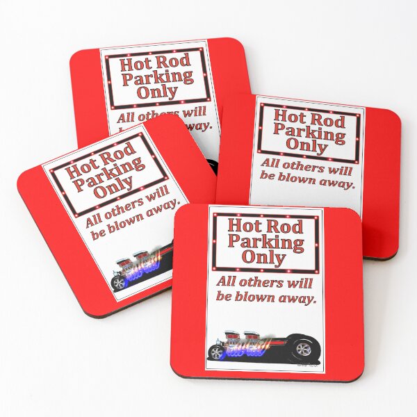 Item preview, Wall Art  //  Hot Rod Parking Only designed and sold by Imagin8er.