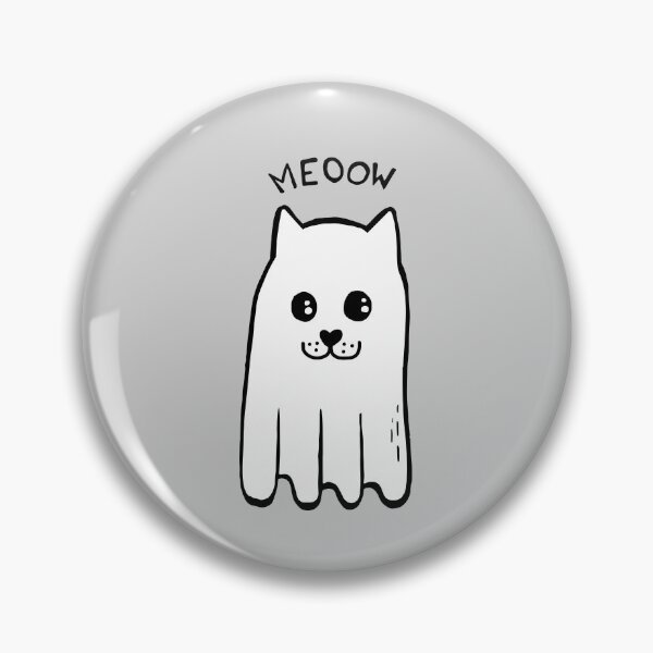 Artikelvorschau, Meoow Cat Ghost entworfen und verkauft von Graograman.