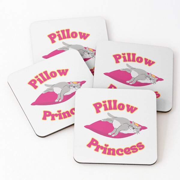 Item preview, Cute Cat I Pillow Princess I Funny designed and sold by HeavenlyCute.