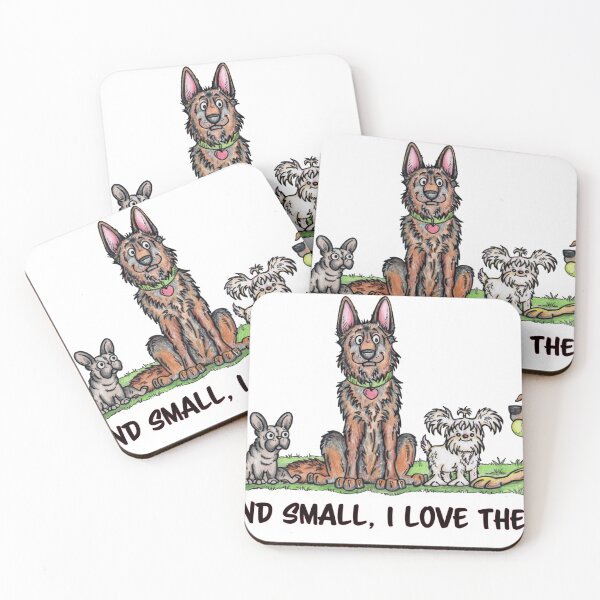 Item preview, Big and small I love them all designed and sold by Gryffin Graphix.