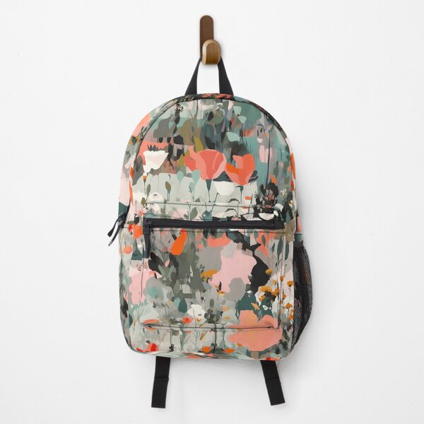 Item preview, California Superbloom Abstract Landscape Floral Pattern designed and sold by semisoberme.