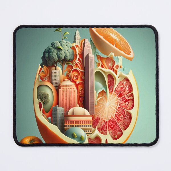 Item preview, Big City Bigger Fruits designed and sold by TooTinyTone.