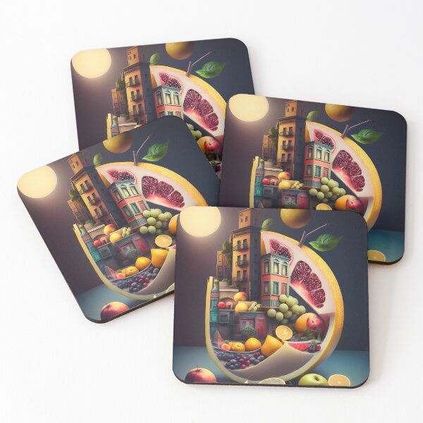 Item preview, Big City Bigger Fruits designed and sold by TooTinyTone.