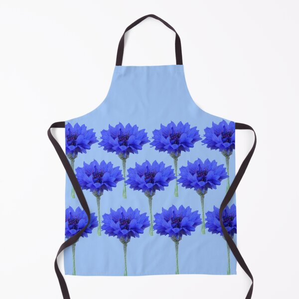 Item preview, Cornflowers with blue background designed and sold by Binas-gallery.