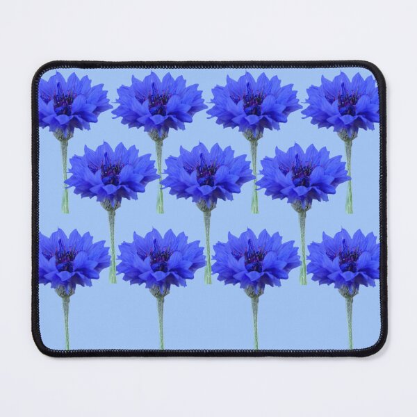 Item preview, Cornflowers with blue background designed and sold by Binas-gallery.