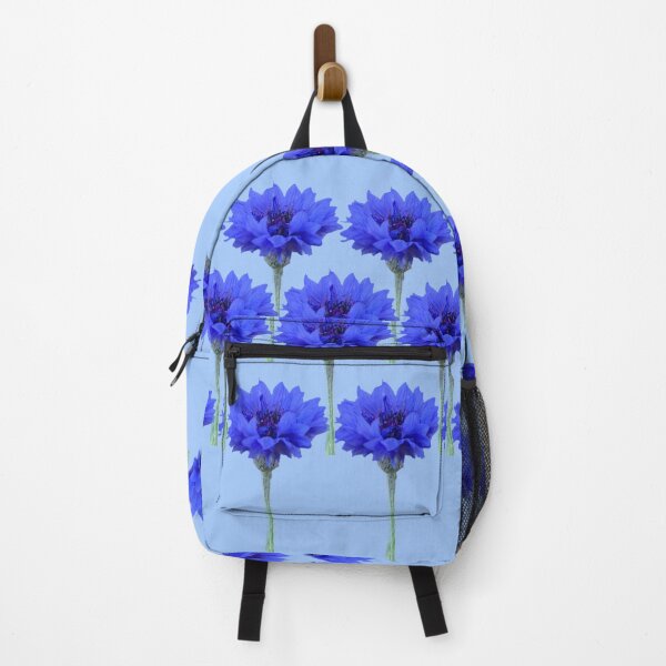 Item preview, Cornflowers with blue background designed and sold by Binas-gallery.