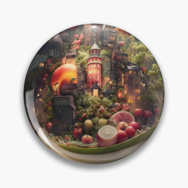 Item preview, Big City Bigger Fruits designed and sold by TooTinyTone.