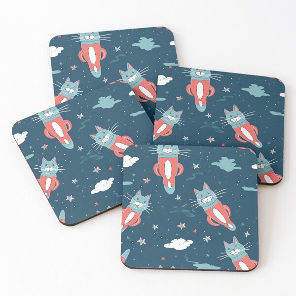 Item preview, Rocket Cats in Space designed and sold by JustinaLD.